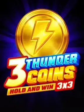 3 Thunder Coins van Playson